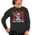 100 Days Smarter 101st Day School Dalmatian Dog Teacher Kids Men's Long Sleeve T-Shirt, trending gift