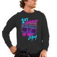 1st Grade Is My Jam Vintage 80s 80's Teacher Student Retro Men's Long Sleeve T-Shirt, trending gift 1st Grade Is My Jam Vintage 80s 80's Teacher Student Retro Men's Long Sleeve T-Shirt, trending gift