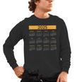 2025 Calendar For Planners Teachers Offices Months Men's Long Sleeve T-Shirt, trending gift 2025 Calendar For Planners Teachers Offices Months Men's Long Sleeve T-Shirt, trending gift