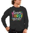 3rd Grade Team Pencil Teacher Student Back To School Girls Men's Long Sleeve T-Shirt, trending gift