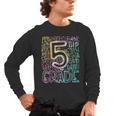 5th Grade Typography Team Fifth Grade Teacher Back To School Men's Long Sleeve T-Shirt, trending gift