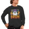 67 Teacher Ghost Six Seven Meme Math Equation Bruh Halloween Men's Long Sleeve T-Shirt, trending gift