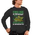 AG Teacher English Is Important But Agriculture Teacher Men's Long Sleeve T-Shirt, trending gift AG Teacher English Is Important But Agriculture Teacher Men's Long Sleeve T-Shirt, trending gift
