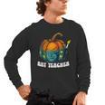 Art Teacher Pumpkin Halloween Night Men Women Men's Long Sleeve T-Shirt, trending gift