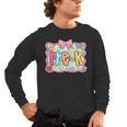 Back To School Pre-K Preppy Teacher Girl Men's Long Sleeve T-Shirt, trending gift