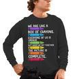 Back To School Teacher We Are Like A Box Of Crayons Men's Long Sleeve T-Shirt, trending gift Back To School Teacher We Are Like A Box Of Crayons Men's Long Sleeve T-Shirt, trending gift