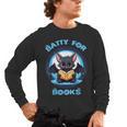 Batty About Books Lover Teacher Librarian Bookish Halloween For Men Women Kids Men's Long Sleeve T-Shirt, trending gift