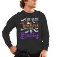 The Best Teachers Are A Bit Batty Teacher Bat Halloween Men's Long Sleeve T-Shirt, trending gift The Best Teachers Are A Bit Batty Teacher Bat Halloween Men's Long Sleeve T-Shirt, trending gift