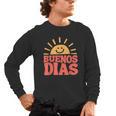 Buenos Dias Spanish Teacher Appreciation Back To School Men's Long Sleeve T-Shirt, trending gift