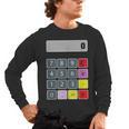 Calculator Math Teacher Halloween Costumes Women Men Adults Men's Long Sleeve T-Shirt, trending gift Calculator Math Teacher Halloween Costumes Women Men Adults Men's Long Sleeve T-Shirt, trending gift