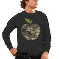 Camo Apple Camouflage Clothing School Student Camo Teacher Men Women Kids Men's Long Sleeve T-Shirt, trending gift Camo Apple Camouflage Clothing School Student Camo Teacher Men Women Kids Men's Long Sleeve T-Shirt, trending gift