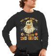 You Can't Scare Me I Teach 2nd Grade Halloween Teacher Ghost Men's Long Sleeve T-Shirt, trending gift You Can't Scare Me I Teach 2nd Grade Halloween Teacher Ghost Men's Long Sleeve T-Shirt, trending gift