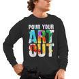 Cool Artist For Men Women Painter Art Teacher Paint Artists Men's Long Sleeve T-Shirt, trending gift