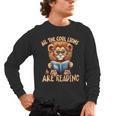 All The Cool Lions Are Reading Lion Teacher Men Women Kids Men's Long Sleeve T-Shirt, trending gift