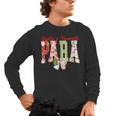 Cute Santas Favorite Para Christmas Paraprofessional Teacher Men's Long Sleeve T-Shirt, trending gift