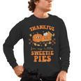 Cute Thanksgiving Teacher Thankful For My Sweetie Pies Mom Men's Long Sleeve T-Shirt, trending gift
