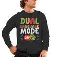 Dual Language Teacher Bilingual Teacher Men's Long Sleeve T-Shirt, trending gift Dual Language Teacher Bilingual Teacher Men's Long Sleeve T-Shirt, trending gift