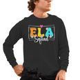 ELA Squad Teacher Back To School English Language Arts Men's Long Sleeve T-Shirt, trending gift ELA Squad Teacher Back To School English Language Arts Men's Long Sleeve T-Shirt, trending gift