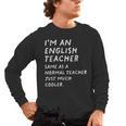 English Teacher Definition Men's Long Sleeve T-Shirt, trending gift English Teacher Definition Men's Long Sleeve T-Shirt, trending gift
