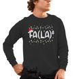 FA LA8 Christmas Santa Fa La Math Teacher Men Women Men's Long Sleeve T-Shirt, trending gift FA LA8 Christmas Santa Fa La Math Teacher Men Women Men's Long Sleeve T-Shirt, trending gift
