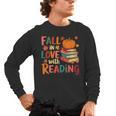 Fall In Love With Reading Autumn Thanksgiving Shirt Teacher Men's Long Sleeve T-Shirt, trending gift Fall In Love With Reading Autumn Thanksgiving Shirt Teacher Men's Long Sleeve T-Shirt, trending gift