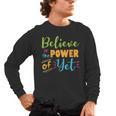 Growth Mindset Teacher Believe In The Power Of Yet Men's Long Sleeve T-Shirt, trending gift Growth Mindset Teacher Believe In The Power Of Yet Men's Long Sleeve T-Shirt, trending gift
