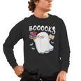 Halloween Books Librarian English Teacher Reader Reading Men's Long Sleeve T-Shirt, trending gift Halloween Books Librarian English Teacher Reader Reading Men's Long Sleeve T-Shirt, trending gift
