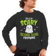 Halloween This Is My Scary Preschool Teacher Custome For Men Women Kids Men's Long Sleeve T-Shirt, trending gift