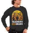 Halloween Teachers Science Math Teachers Love Brains Men's Long Sleeve T-Shirt, trending gift Halloween Teachers Science Math Teachers Love Brains Men's Long Sleeve T-Shirt, trending gift