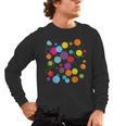 Happy Dot Day Colorful Polka Dot Art Teacher Student Kids Men's Long Sleeve T-Shirt, trending gift