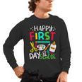 Happy First Day Of School Teacher Back To School Student Men's Long Sleeve T-Shirt, trending gift