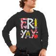 Happy Fri-Yay Teacher Back To School Friday Lovers Men's Long Sleeve T-Shirt, trending gift Happy Fri-Yay Teacher Back To School Friday Lovers Men's Long Sleeve T-Shirt, trending gift