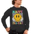 Happy Fri-Yay Teacher Friday Weekend School Men's Long Sleeve T-Shirt, trending gift