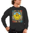 Happy To See Your Face Hippie Smile Back To School Teachers Men's Long Sleeve T-Shirt, trending gift Happy To See Your Face Hippie Smile Back To School Teachers Men's Long Sleeve T-Shirt, trending gift