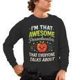 I'm That Awesome Paraeducator Teacher Men's Long Sleeve T-Shirt, trending gift