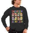 Inclusion Is My Jam SPED Teacher Special Education Teacher Men's Long Sleeve T-Shirt, trending gift Inclusion Is My Jam SPED Teacher Special Education Teacher Men's Long Sleeve T-Shirt, trending gift