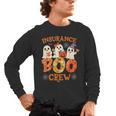 Insurance Boo Crew Halloween Spooky Costume Teacher Men's Long Sleeve T-Shirt, trending gift Insurance Boo Crew Halloween Spooky Costume Teacher Men's Long Sleeve T-Shirt, trending gift
