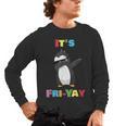 It's Fri-Yay Dabbing Penguin Friday Weekend Teacher Student Men's Long Sleeve T-Shirt, trending gift It's Fri-Yay Dabbing Penguin Friday Weekend Teacher Student Men's Long Sleeve T-Shirt, trending gift