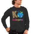 K Is For Kindergarten Teacher Tie Dye Back To School Kinder For Men Women Girls Kids Men's Long Sleeve T-Shirt, trending gift