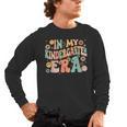 In My Kindergarten Era Retro Back To School Teacher Student Men's Long Sleeve T-Shirt, trending gift