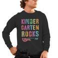 KINDERGARTEN ROCKS Teacher Crew Rock Star Kinder Team Men's Long Sleeve T-Shirt, trending gift KINDERGARTEN ROCKS Teacher Crew Rock Star Kinder Team Men's Long Sleeve T-Shirt, trending gift