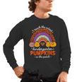 Kindergarten Teacher Pumpkin Patch Cute Men's Long Sleeve T-Shirt, trending gift Kindergarten Teacher Pumpkin Patch Cute Men's Long Sleeve T-Shirt, trending gift