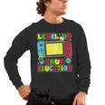 Level Up Your Education Gaming Inspired Teacher Gamers Men's Long Sleeve T-Shirt, trending gift Level Up Your Education Gaming Inspired Teacher Gamers Men's Long Sleeve T-Shirt, trending gift