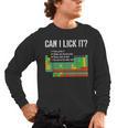Can I Lick It Periodic Table Science Teacher Student Men's Long Sleeve T-Shirt, trending gift Can I Lick It Periodic Table Science Teacher Student Men's Long Sleeve T-Shirt, trending gift