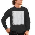 Lined Paper Notebook Halloween Costume For Students Teachers For Men Women Kids Men's Long Sleeve T-Shirt, trending gift