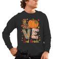 Love 2nd Grade Happy Fall Thanksgiving For 2nd Teacher For Men Women Girls Kids Men's Long Sleeve T-Shirt, trending gift Love 2nd Grade Happy Fall Thanksgiving For 2nd Teacher For Men Women Girls Kids Men's Long Sleeve T-Shirt, trending gift
