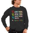 Love Daycare Provider Childcare Teacher Tie Dye Men's Long Sleeve T-Shirt, trending gift Love Daycare Provider Childcare Teacher Tie Dye Men's Long Sleeve T-Shirt, trending gift