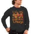 I Love My Kindergarten Turkeys Thanksgiving Teacher Students Men's Long Sleeve T-Shirt, trending gift