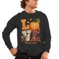 Love Preschool Teacher Turkey Thanksgiving Autumn Fall Men's Long Sleeve T-Shirt, trending gift Love Preschool Teacher Turkey Thanksgiving Autumn Fall Men's Long Sleeve T-Shirt, trending gift