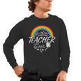 Luckiest Teacher Ever Rainbow- St Patricks Day Teacher Men's Long Sleeve T-Shirt, trending gift